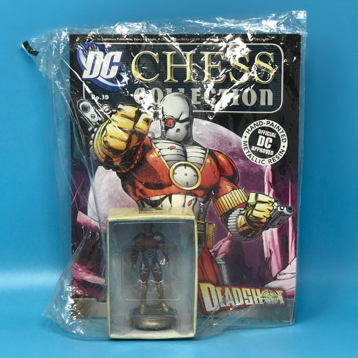 GARAGE SALE - Eaglemoss DC Superhero Chess Figure #39 Deadshot - Sure Thing Toys