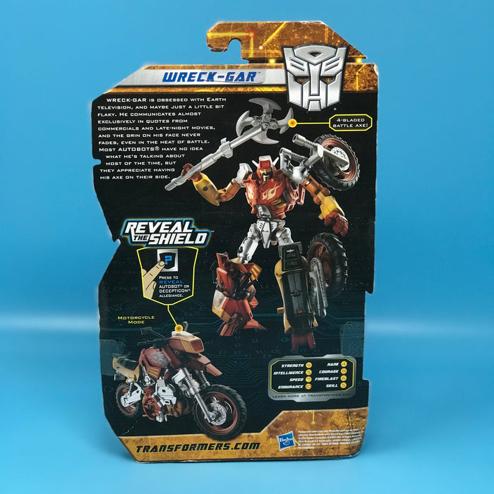 GARAGE SALE - Hasbro Transformers Reveal the Shield Deluxe Action Figure Wreck-Gar - Sure Thing Toys