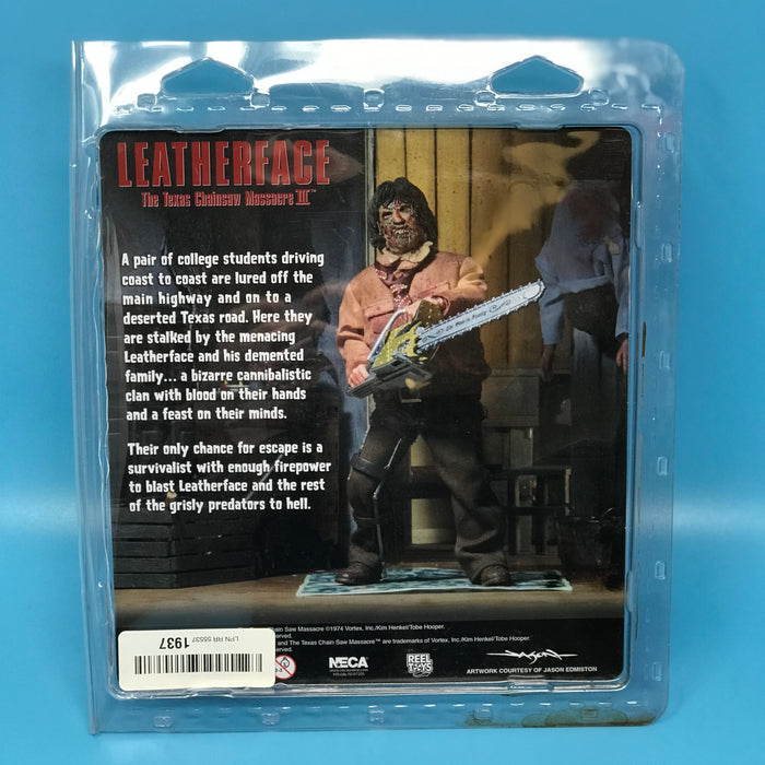GARAGE SALE - NECA Texas Chainsaw Massacre 2 - 8" Leatherface Clothed Figure - Sure Thing Toys