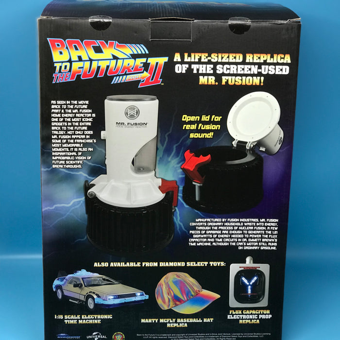 GARAGE SALE - Diamond Select Toys Back to the Future 2: Mr. Fusion Electronic Prop Replica Statue - Sure Thing Toys