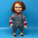 GARAGE SALE - Mezco Child's Play 2 - Talking Good Guys Chucky 15" Mega-Scale Action Figure - Sure Thing Toys