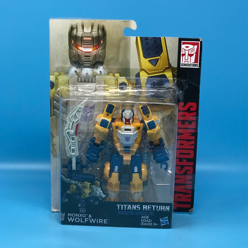 GARAGE SALE - Transformers Titans Return Deluxe Class Wolfwire Action Figure - Sure Thing Toys