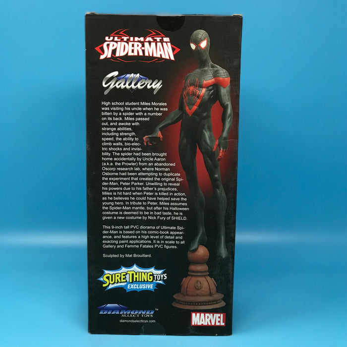 GARAGE SALE - Diamond Select Toys Marvel Select Miles Morales Ultimate Spider-Man PVC Figure - Sure Thing Toys