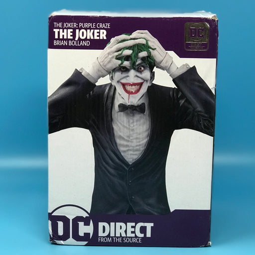 GARAGE SALE - McFarlane Toys DC Direct - The Joker: Purple Craze by Brian Boland Statue - Sure Thing Toys