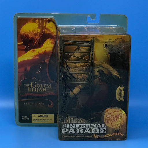 GARAGE SALE - McFarlane Toys Clive Barker's The Infernal Parade Series One The Golem Elijah Signed by Sculptor Mike Locascio - Sure Thing Toys