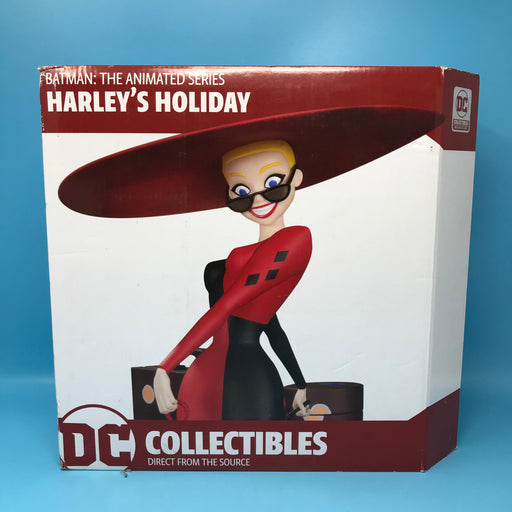 GARAGE SALE - DC Collectibles Batman Animated Series "Harley's Holiday" Harley Quinn Statue Deluxe - Sure Thing Toys