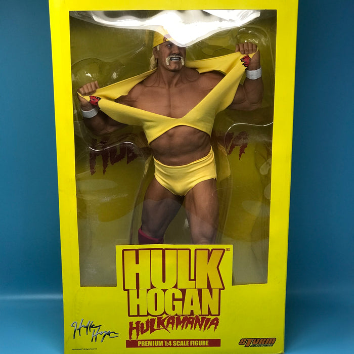 GARAGE SALE - Storm Collectibles Hulk Hogan Hulkamania 1:4 Scale Premium Statue - Sure Thing Toys