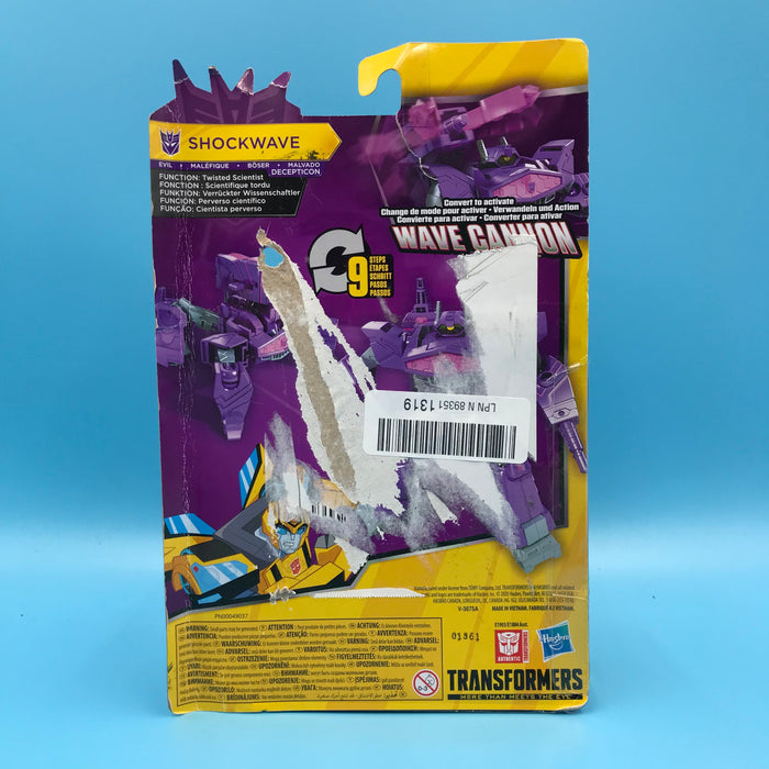 GARAGE SALE - Hasbro Transformers Cyberverse Warrior Action Figure - Shockwave - Sure Thing Toys