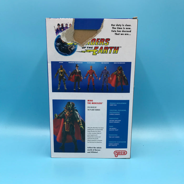 GARAGE SALE - NECA Defenders of the Earth - Ming the Merciless Action Figure - Sure Thing Toys