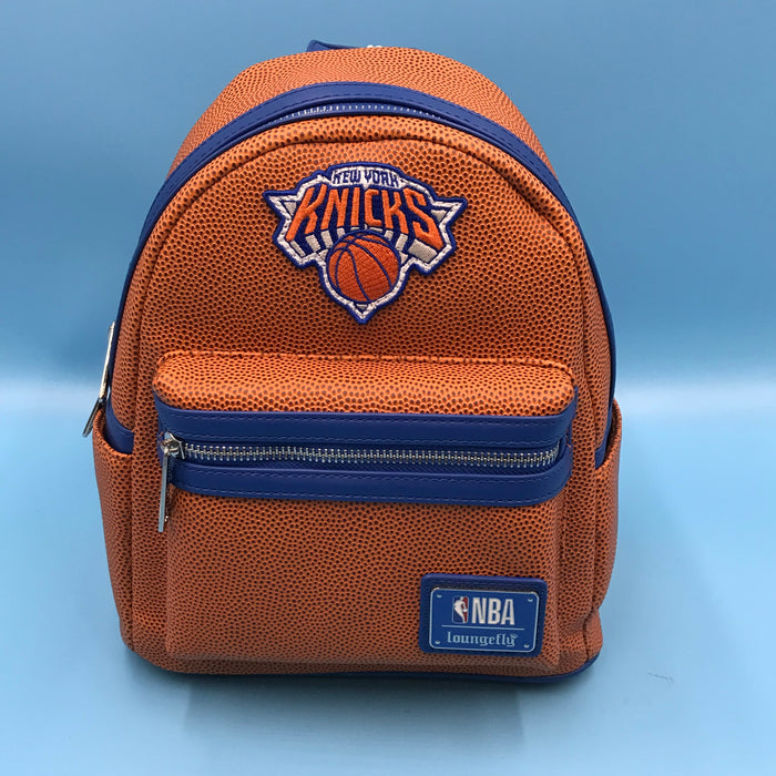 GARAGE SALE - Loungefly NBA - Knicks Basketball Mini Backpack - Sure Thing Toys