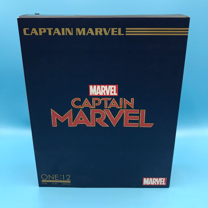 GARAGE SALE - Mezco One:12 Collective Marvel - Captain Marvel (Movie Ver.) - Sure Thing Toys