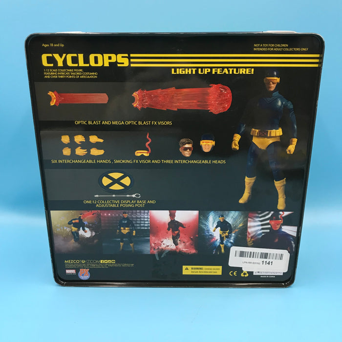 GARAGE SALE - Mezco One:12 Collective: Marvel - Cyclops (Classic Edition) - Sure Thing Toys