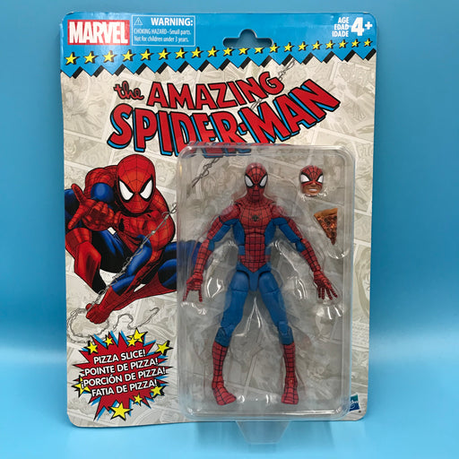 GARAGE SALE - Marvel Retro 6-inch Collection Spider-Man with Pizza Figure - Sure Thing Toys