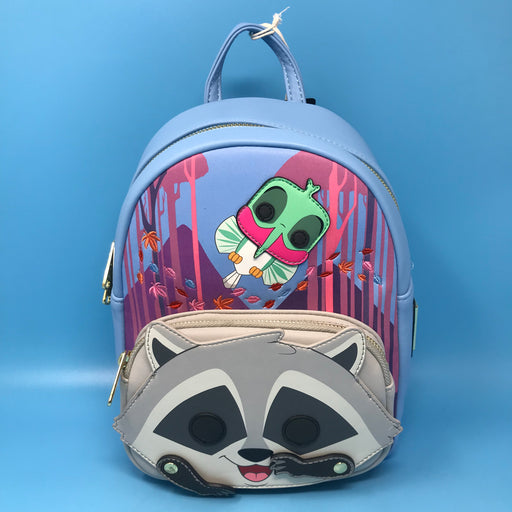 GARAGE SALE - Loungefly Disney's Pocahontas - Meeko & Flit Earth Day Cosplay Mini Backpack - Sure Thing Toys