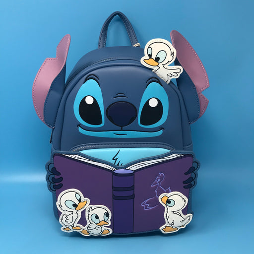GARAGE SALE - Loungefly Disney's Lilo & Stitch Story Time Duckies Mini Backpack - Sure Thing Toys
