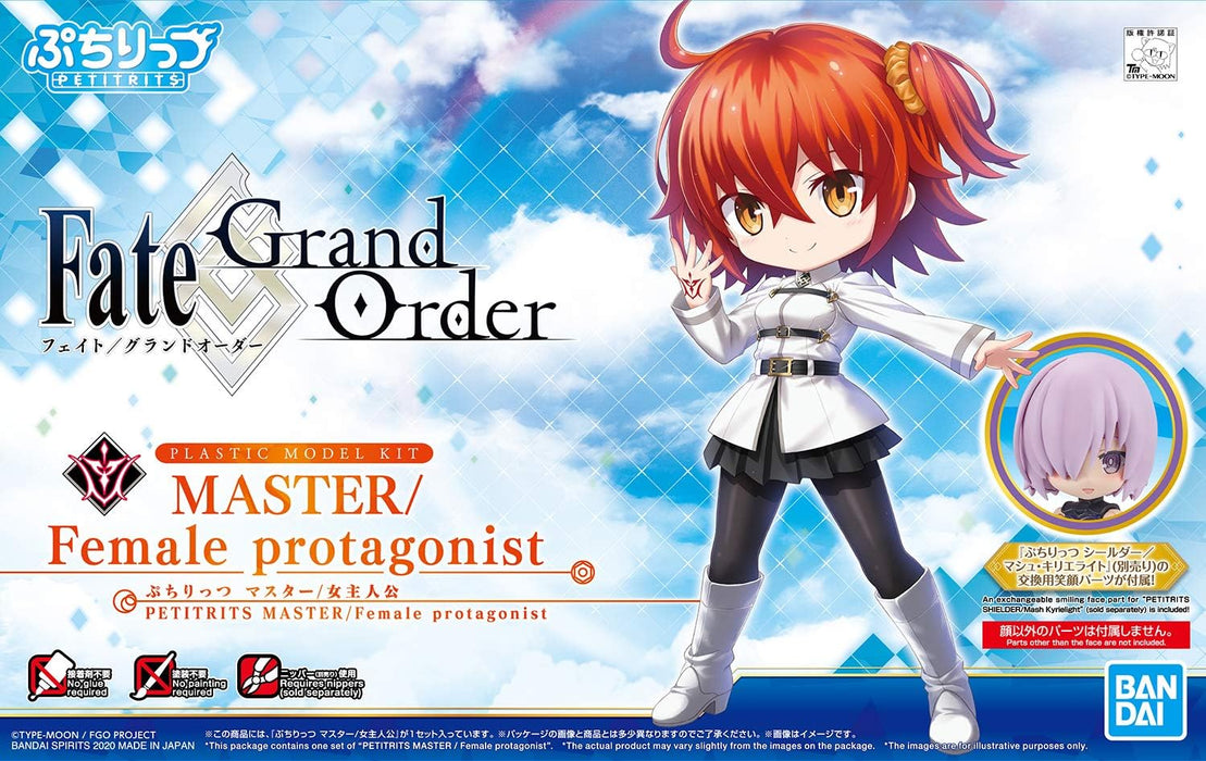 Bandai Spirits Fate/ Grand Order - Female Protagonist(Master) Petitrits Model Kit - Sure Thing Toys