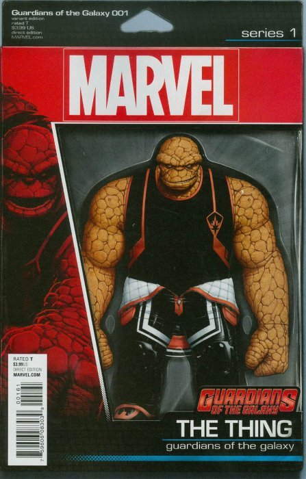 Marvel Comics Guardians Of The Galaxy #1 (The Thing Action Figure Variant 2015) - Sure Thing Toys