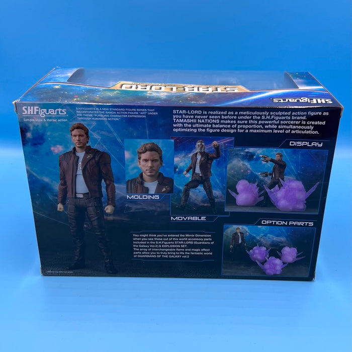 GARAGE SALE - Bandai Tamashii Nations Guardians of the Galaxy Vol. 2 Star-Lord & Tamashii Effect S.H. Figuarts - Sure Thing Toys