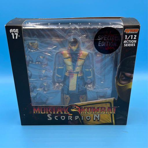 GARAGE SALE - Storm Collectibles Mortal Kombat 3 Scorpion 1/12 Scale Action Figure (Bloody Ver. 2019 NYCC Exclusive) - Sure Thing Toys