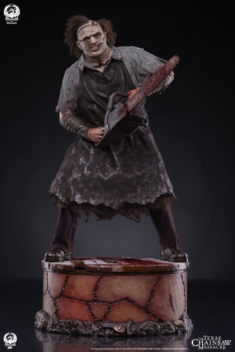 PCS Collectibles Texas Chainsaw Massacre -  Leatherface 1/4 Scale Deluxe PVC Statue - Sure Thing Toys
