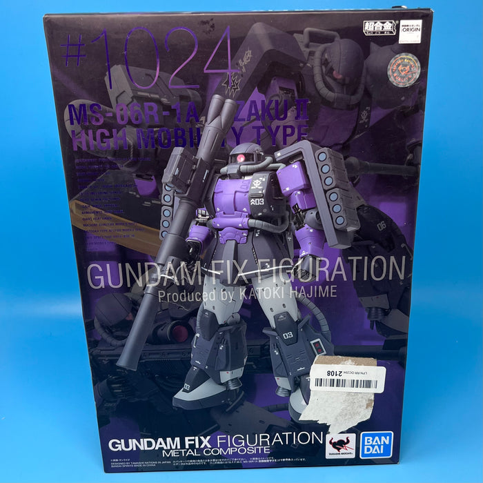 GARAGE SALE - Bandai Tamashii Nations Mobile Suit Gundam - MS-06R-1A Black Tri Star Zaku GFFMC Action Figure - Sure Thing Toys