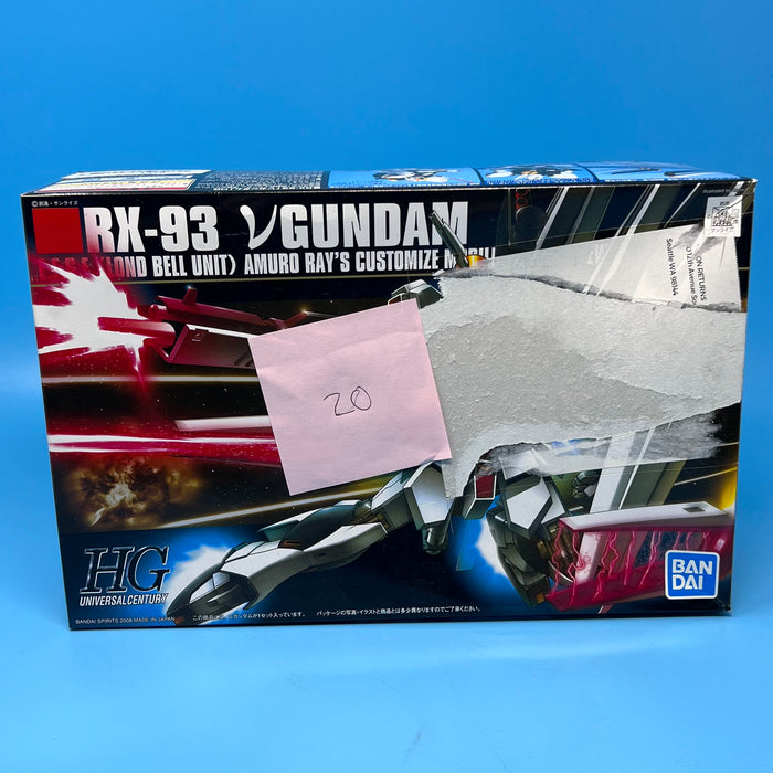 GARAGE SALE - Bandai Hobby #86 RX-93 Nu Gundam Char's Counterattack HG Model Kit - Sure Thing Toys