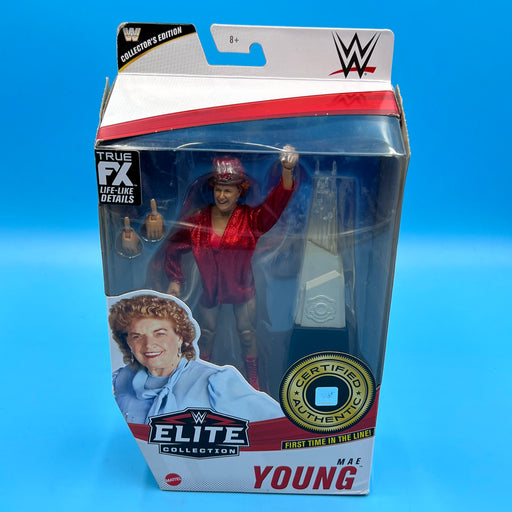 GARAGE SALE - Mattel WWE Elite Collection Series 81 Mae Young - Sure Thing Toys