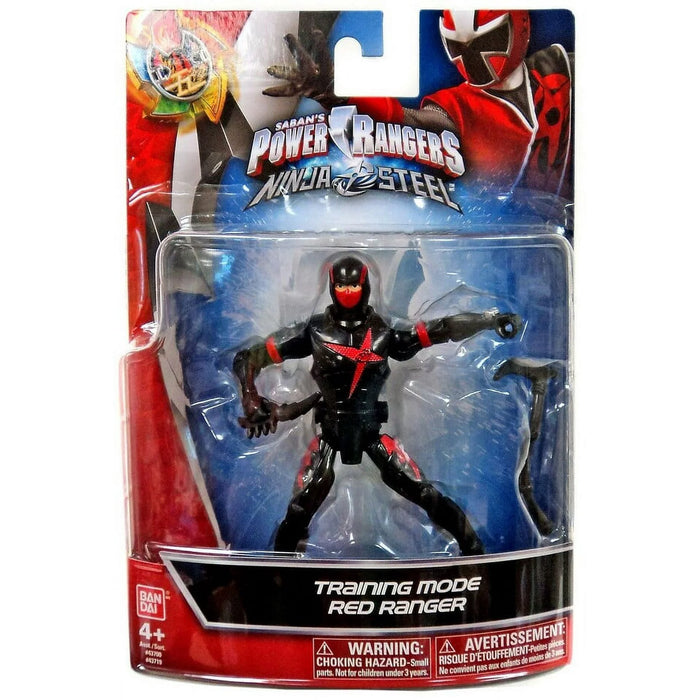 Bandai Power Rangers Ninja Steel 5-Inch Ninja Master Mode Red Ranger Figure - Sure Thing Toys