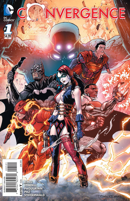 DC Comics Convergence #1 (Tony S. Daniel Cover Variant 2015) - Sure Thing Toys