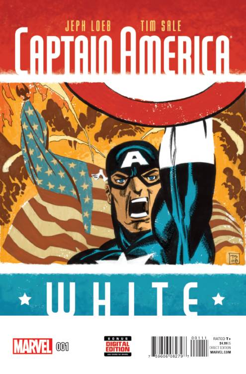 Marvel Comics - Captain America: White 1 (CVR A) - Sure Thing Toys