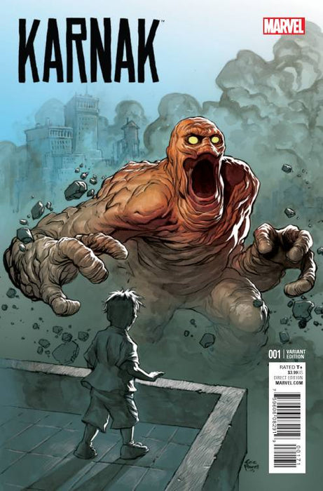 Marvel Karnak #1 (Eric Powell Kirby Monster Incentive Cover 2015) - Sure Thing Toys