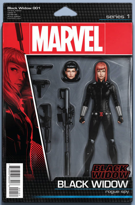 Marvel Comics Black Widow #1 (Action Figure Variant 2016) - Sure Thing Toys