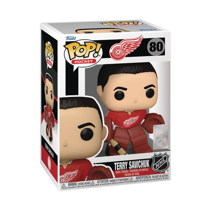 Funko Pop! NHL: Legends - Larry Sawchuck (Red Wings) - Sure Thing Toys