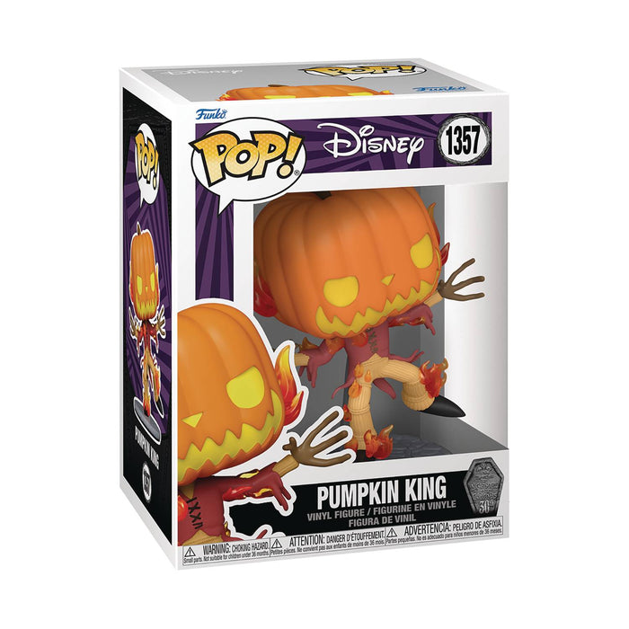Funko Pop! Disney: The Nightmare Before Christmas: 30th Anniversary - Pumpkin King - Sure Thing Toys