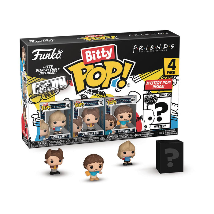 Funko Bitty Pop! - Friends Series 1 - 4-pack Set w/ Mystery Chase - Sure Thing Toys