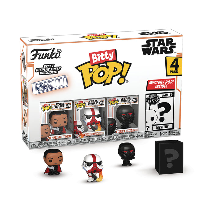 Funko Bitty Pop! - The Mandalorian Series 4 - 4-pack Set w/ Mystery Chase - Sure Thing Toys