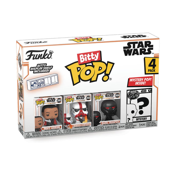 Funko Bitty Pop! - The Mandalorian Series 4 - 4-pack Set w/ Mystery Chase - Sure Thing Toys