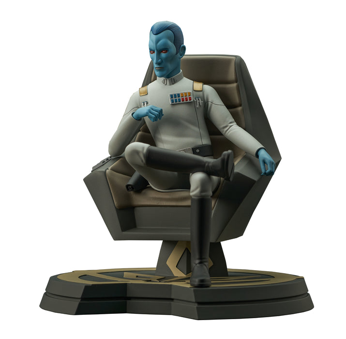 Diamond Select Toys Premier Collection: Star Wars Rebels - Grand Admiral Thrawn on Throne - Sure Thing Toys