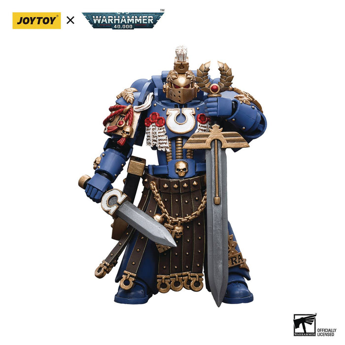 Joy Toy Warhammer 40k - Ultramarines Honour Guard Chapter Champion 1/18 Scale Action Figures - Sure Thing Toys