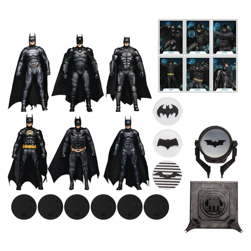 McFarlane Toys DC Comics Multiverse: WB 100th Anniversary  - Batman Ultimate Movie Collection Action Figure 6 Pack - Sure Thing Toys