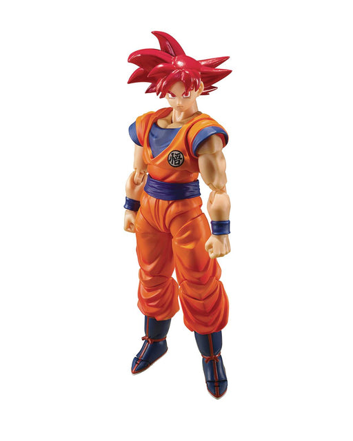 Bandai Tamashii Nations Dragon Ball - Super Saiyan God Goku (God Of Virtue Ver.) S.H. Figuarts - Sure Thing Toys