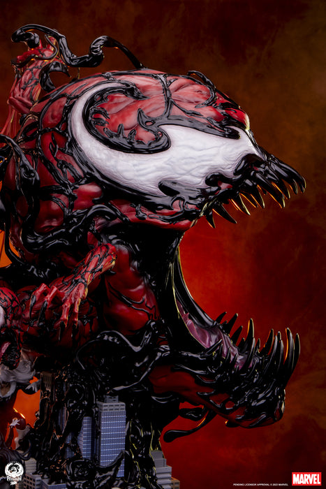 Collectibles Marvel Spider-Man: Maximum Carnage  - Carnage Fine Art Bust 1/1 Scale PVC Statue - Sure Thing Toys