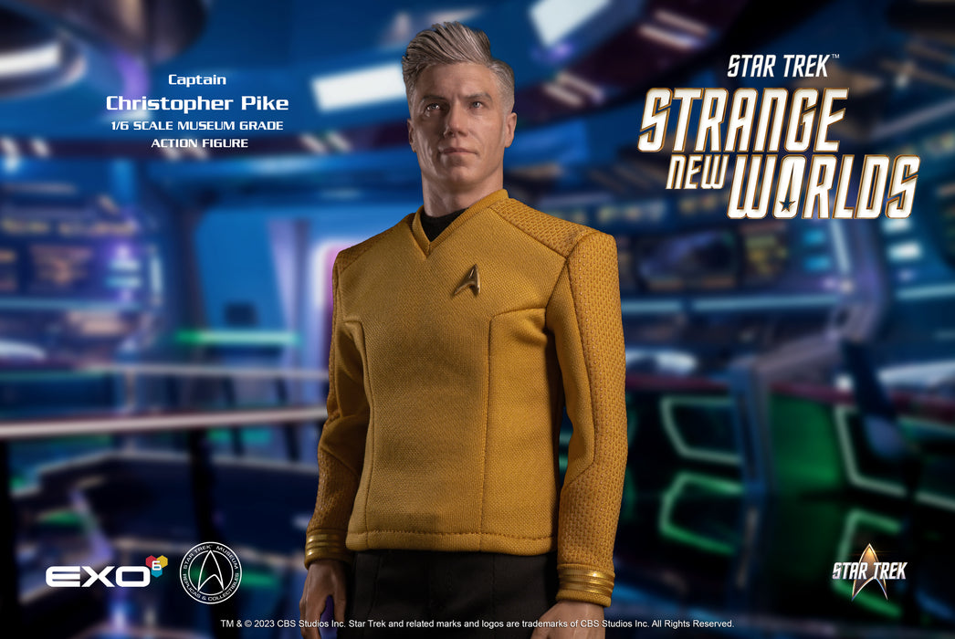 EXO-6 Star Trek: Strange New Worlds - Captain Christopher Pike 1/6th Scale Action Figure - Sure Thing Toys