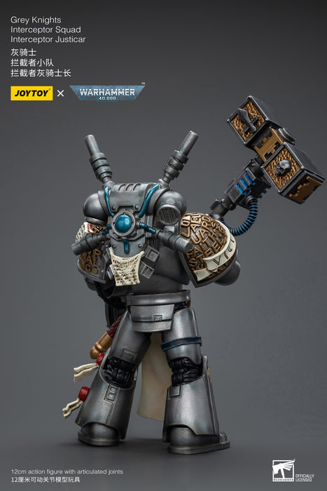 Joy Toy  Warhammer 40k - Grey Knights Interceptor Squad Interceptor Justicar 1/18 Scale Action Figures - Sure Thing Toys