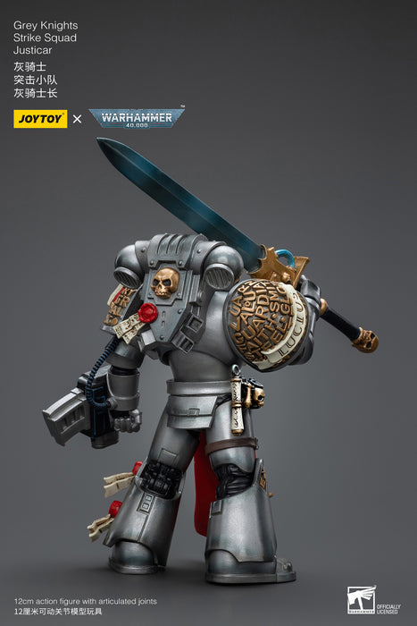 Joy Toy  Warhammer 40k - Grey Knights Interceptor Strike Squad Justicar 1/18 Scale Action Figures - Sure Thing Toys