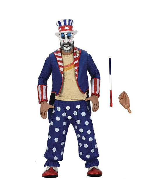 NECA - House of 1000 Corpses 20th Anniversary - Captain Spaulding 7-Inch Figure - Sure Thing Toys