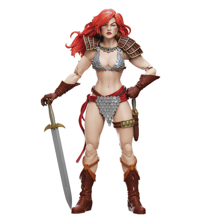 Boss Fight Epic H.A.C.K.S  - Red Sonja 1/12 Deluxe Action Figure - Sure Thing Toys
