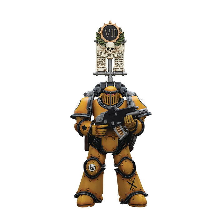 Joy Toy  Warhammer 40k The Horus Heresy - Imperial Fists MKIII Despoiler Legionary Vexilla 1/18 Scale Action Figure - Sure Thing Toys