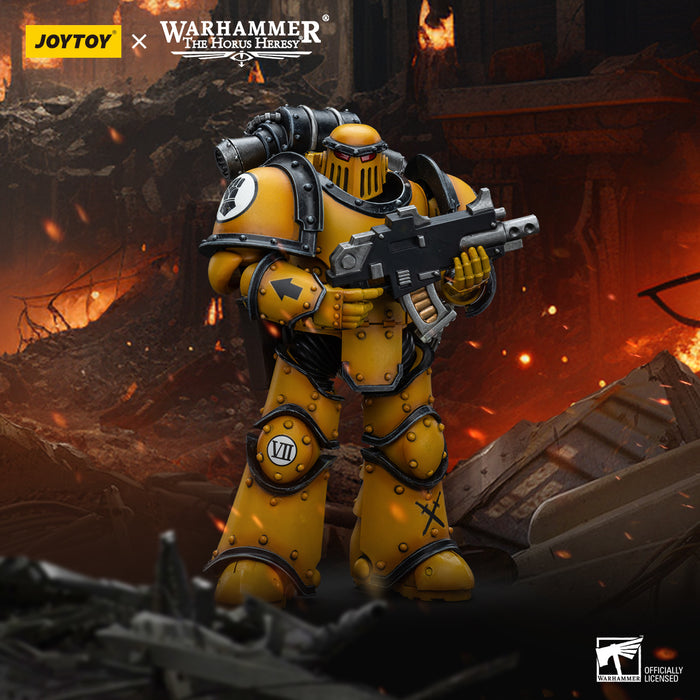 Joy Toy  Warhammer 40k The Horus Heresy - Imperial Fists MKIII Despoiler Legionary Bolter 1/18 Scale Action Figure - Sure Thing Toys