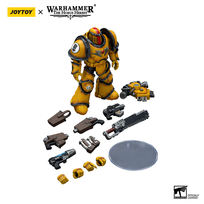 Joy Toy  Warhammer 40k The Horus Heresy - Imperial Fists MKIII Despoiler SGT.Plasma 1/18 Scale Action Figure - Sure Thing Toys